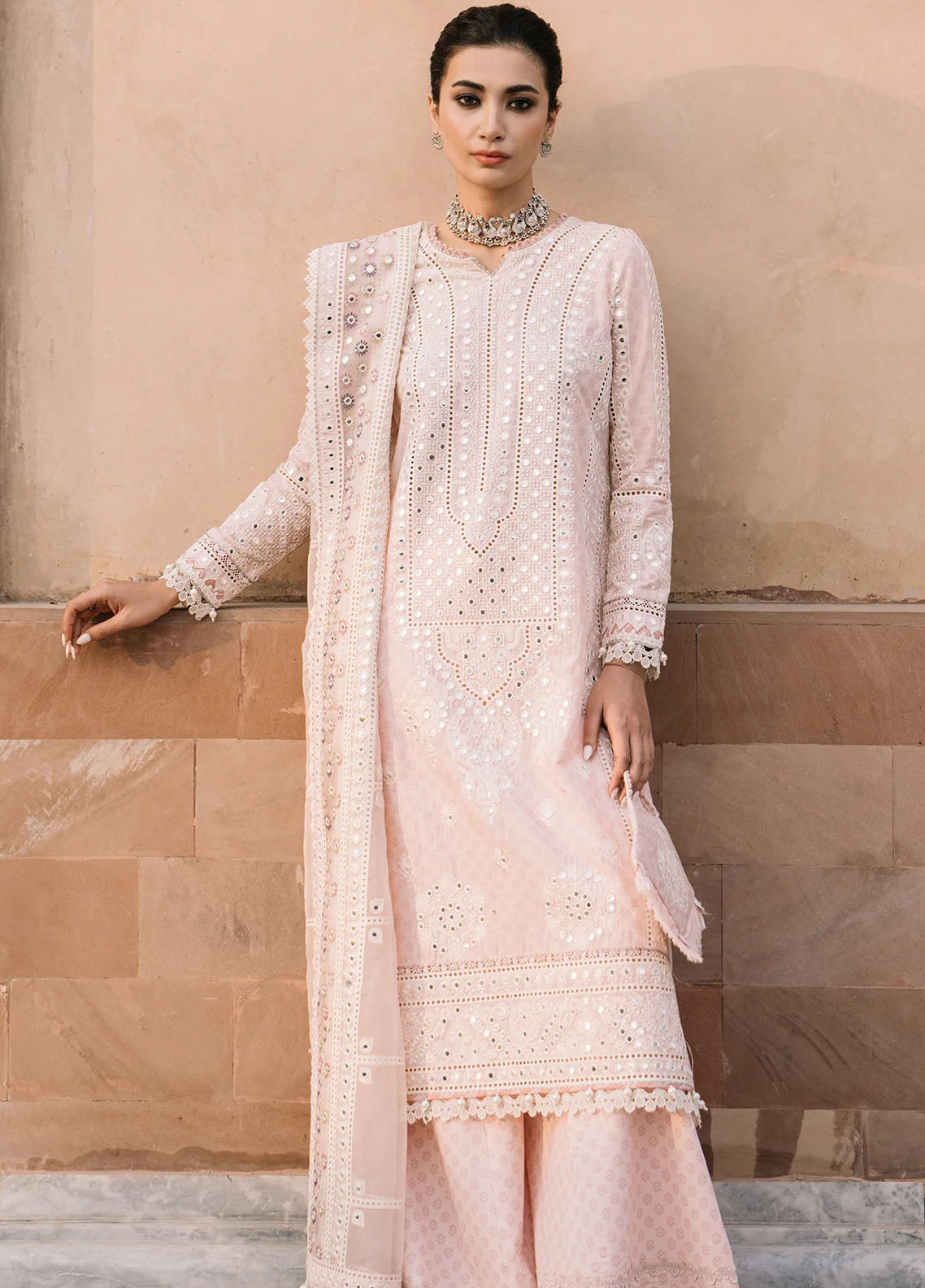 Shahkaar by Jazmin Eid Festive Lawn Collection 2024 D-14