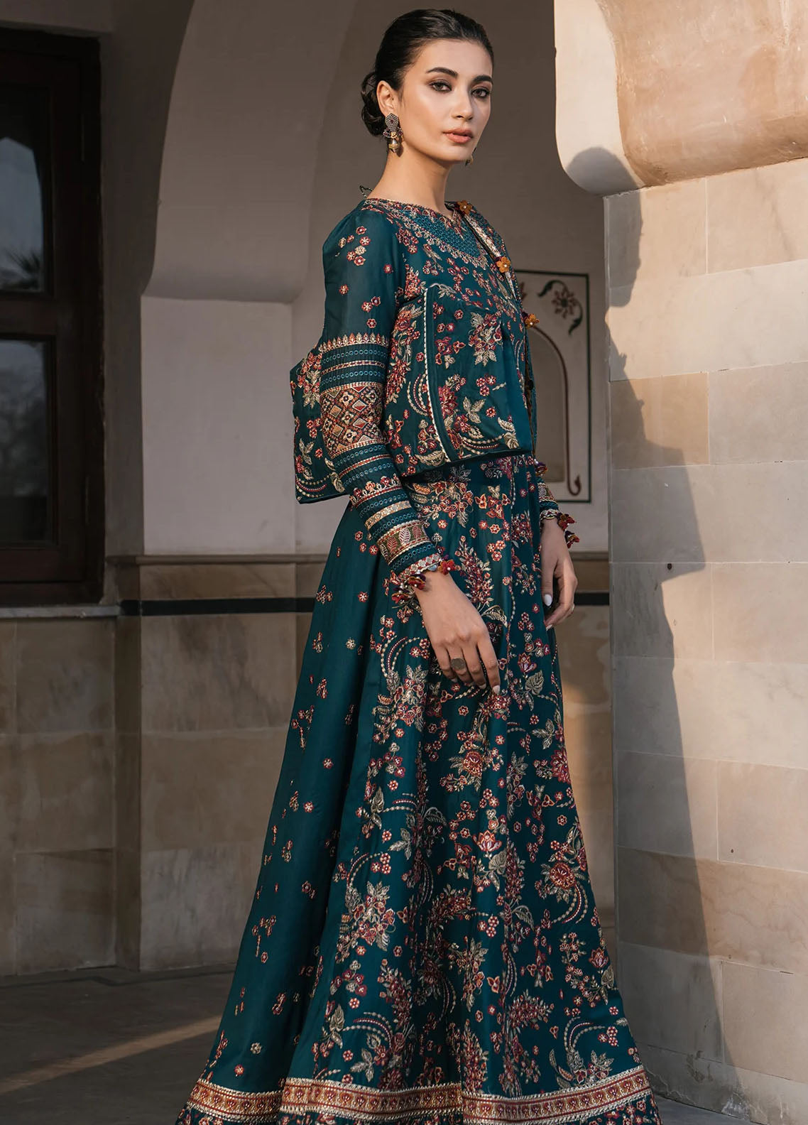 Shahkaar by Jazmin Eid Festive Lawn Collection 2024 D-16