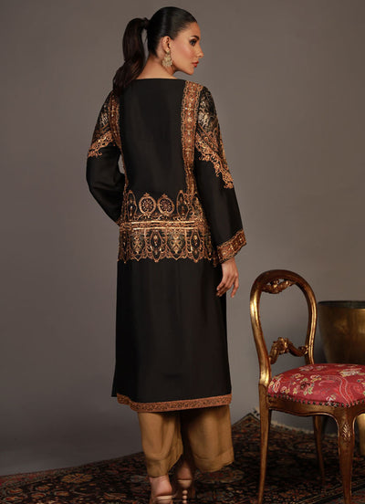 Shamaeel Ansari Pret Embroidered Sheesha Silk 3 Piece RV-07