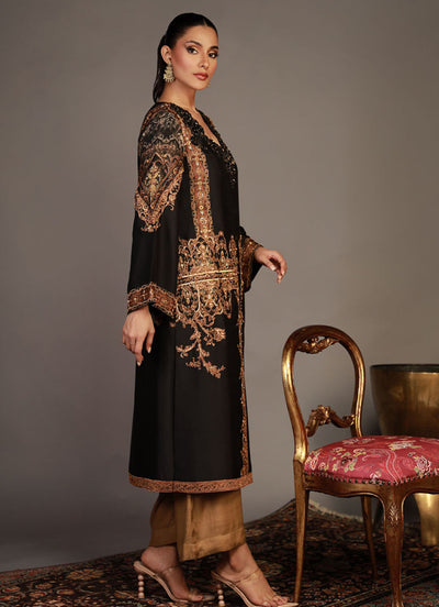 Shamaeel Ansari Pret Embroidered Sheesha Silk 3 Piece RV-07