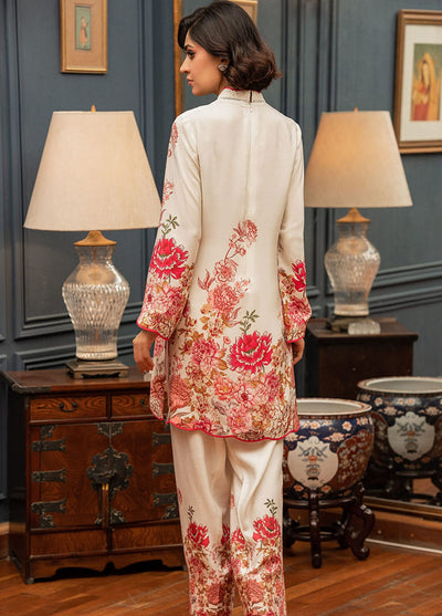 Shamaeel Ansari Pret Printed Khaddi Silk 2 Piece Suit ECK-33