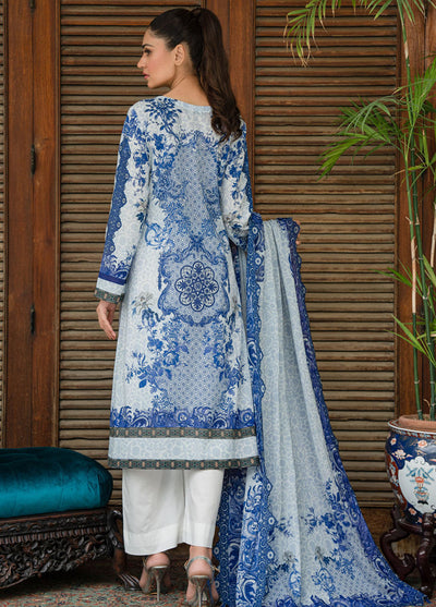 Shamaeel Ansari Pret Printed Lawn 3 Piece Suit LP-01