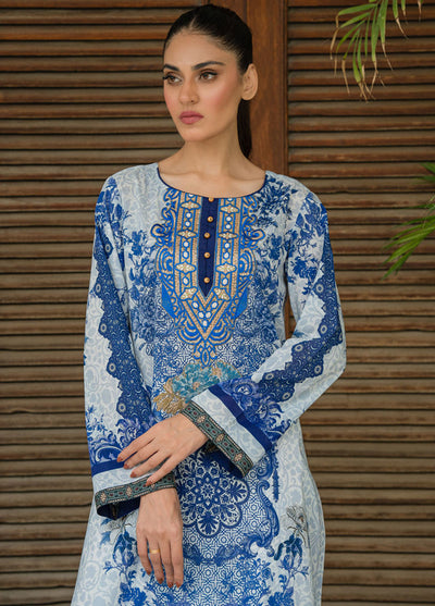 Shamaeel Ansari Pret Printed Lawn 3 Piece Suit LP-01