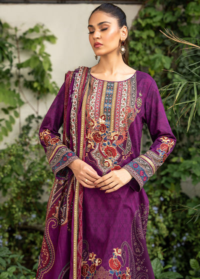 Shamaeel Ansari Pret Printed Lawn 3 Piece Suit LP-02