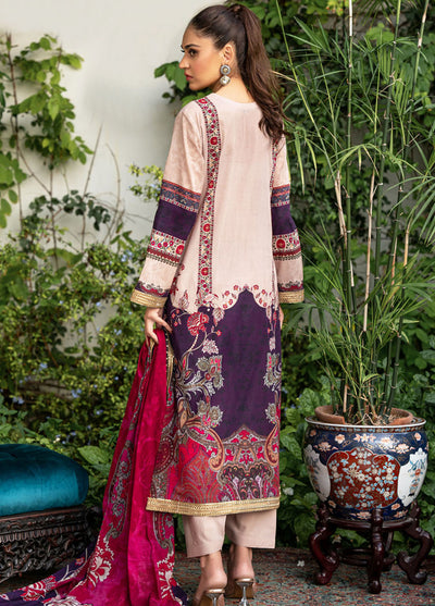 Shamaeel Ansari Pret Printed Lawn 3 Piece Suit LP-03