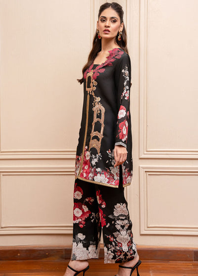 Shamaeel Ansari Pret Printed Silk 2 Piece Suit EKS-05