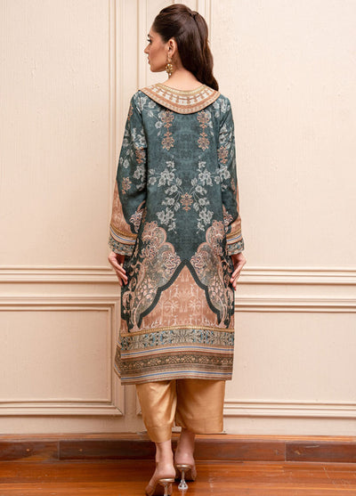 Shamaeel Ansari Pret Printed Silk 2 Piece Suit EKS-06