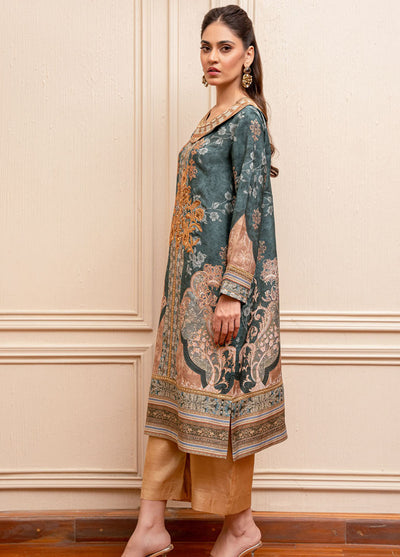 Shamaeel Ansari Pret Printed Silk 2 Piece Suit EKS-06