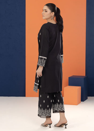 Shamooz Pret Embroidered Cotton 2 Piece Suit SC-025 Black