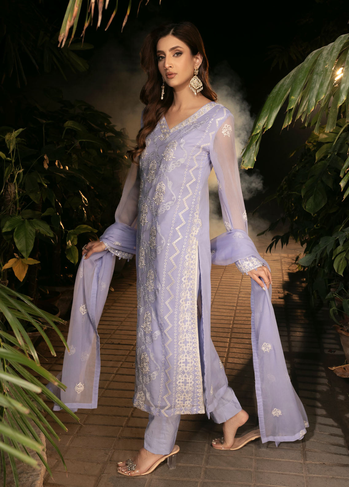 Shamooz Pret Formal Chiffon 3 Piece Suit SEM-0637 Early Bird