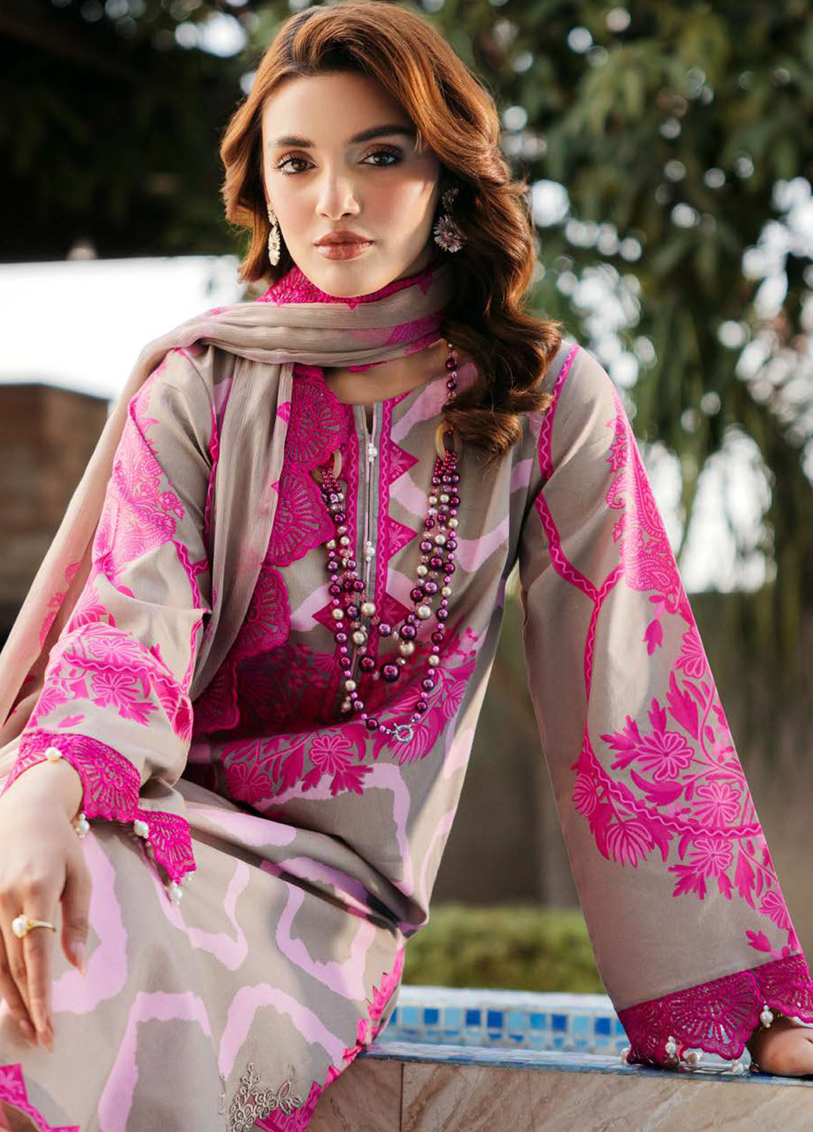 Sheen by Charizma Embroidered Lawn Suits Unstitched 3 Piece CRZ25SS SH5-09