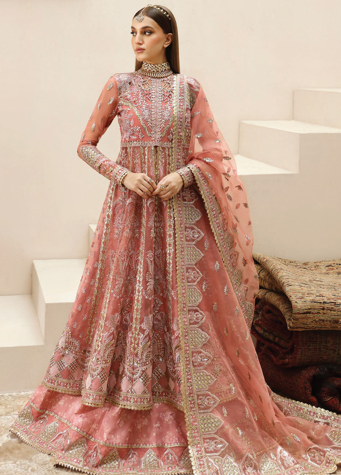 Shehnai By Afrozeh Embroidered Suit Unstitched 3 Piece AF24SW AFS-24-05 Shahpara - Formal Collection