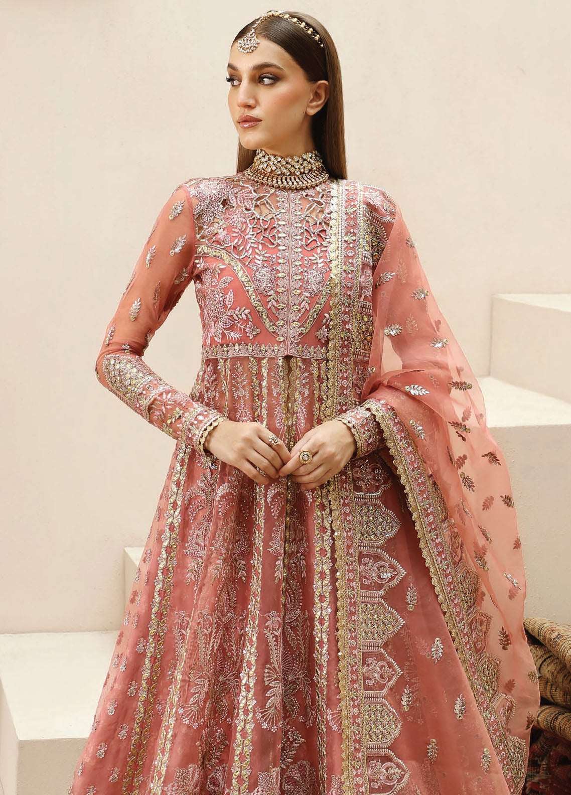 Shehnai By Afrozeh Embroidered Suit Unstitched 3 Piece AF24SW AFS-24-05 Shahpara - Formal Collection