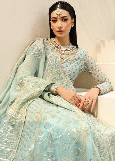 Shehnai By Afrozeh Embroidered Suit Unstitched 3 Piece AF24SW AFS-24-07 Tazmeen - Formal Collection