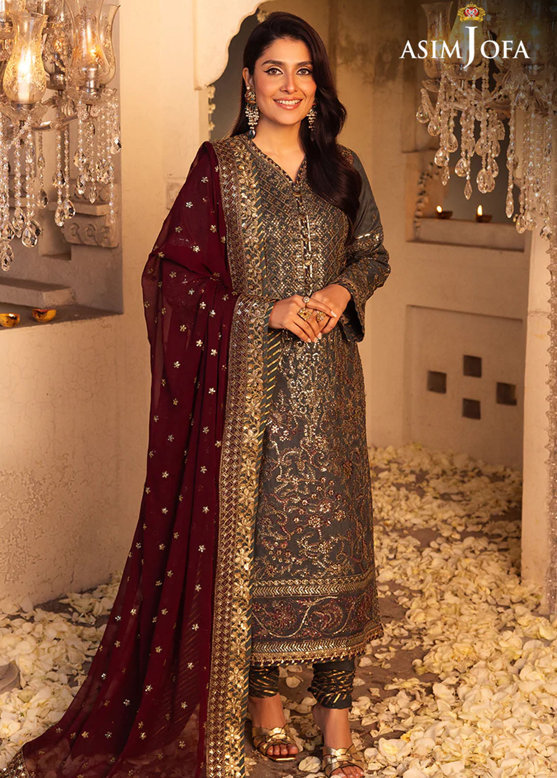 Shehnai By Asim Jofa Unstitched Festive Collection 2024 AJSH-07