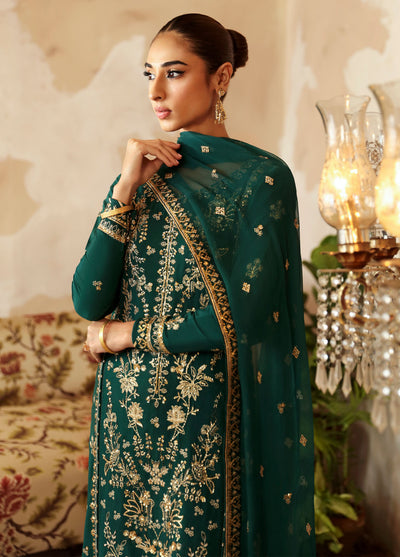 Shehrnaaz By Gulaal Embroidered Silk Suit Unstitched 3 Piece GL24SR GL-SD-24-06 Parizay - Formal Collection