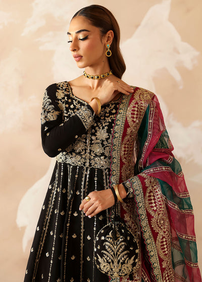 Shehrnaaz By Gulaal Embroidered Silk Suit Unstitched 3 Piece GL24SR GL-SD-24-07 Nazmil - Formal Collection