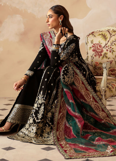 Shehrnaaz By Gulaal Embroidered Silk Suit Unstitched 3 Piece GL24SR GL-SD-24-07 Nazmil - Formal Collection