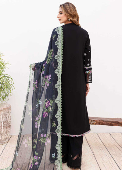 Shiren By Sable Vogue Unstitched Lawn Collection 2024 D-04 Aster