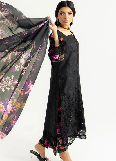 Sifa by Imrozia Pret Embroidered Lawn 3 Piece Suit SP-90 Lyra