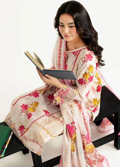 Sifa by Imrozia Pret Embroidered Lawn 3 Piece Suit SP-95 Nysa