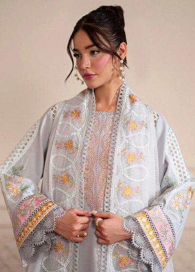 Signature by AJR Embroidered Lawn Suits Unstitched 3 Piece AJR25SL D-04 Dewberry