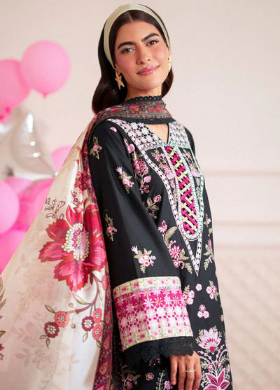 Signature by AJR Embroidered Lawn Suits Unstitched 3 Piece AJR25SL D-05 Ditsy
