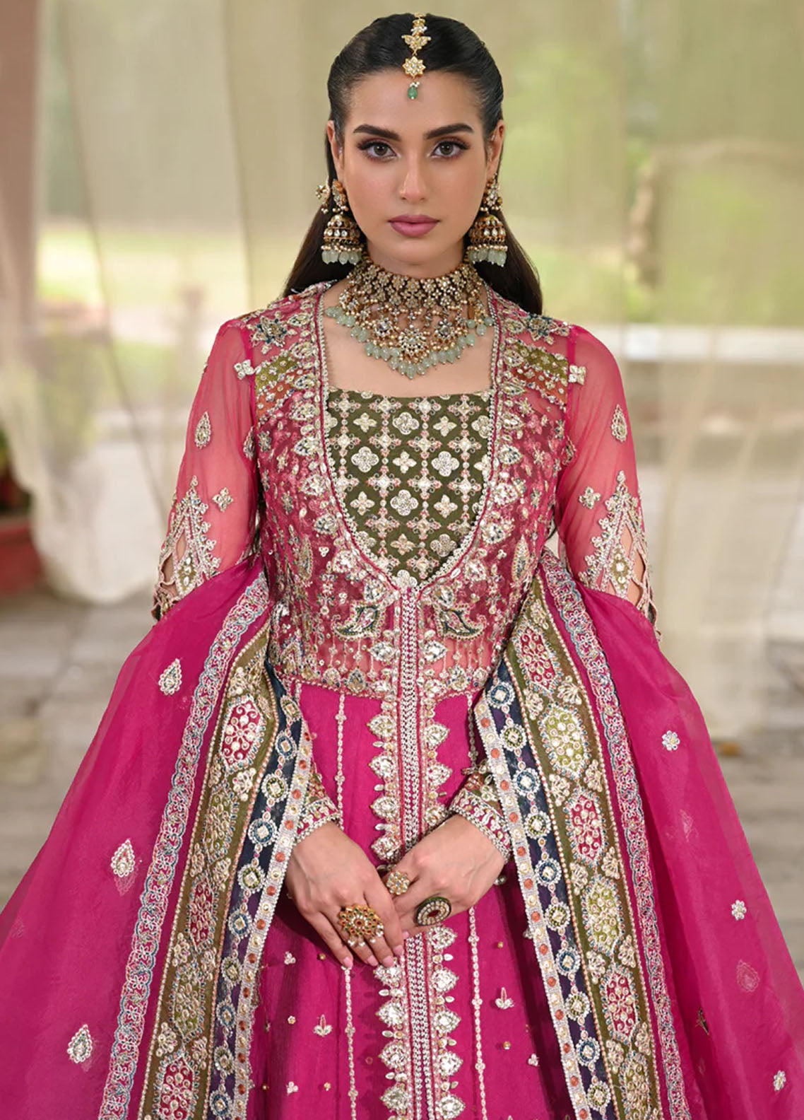 Singhar By Qalamkar Unstitched Wedding Formals Collection 2024 RF-04 Rimel