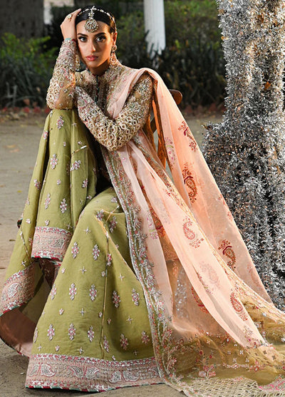 Singhar By Qalamkar Unstitched Wedding Formals Collection 2024 RF-07 Halena