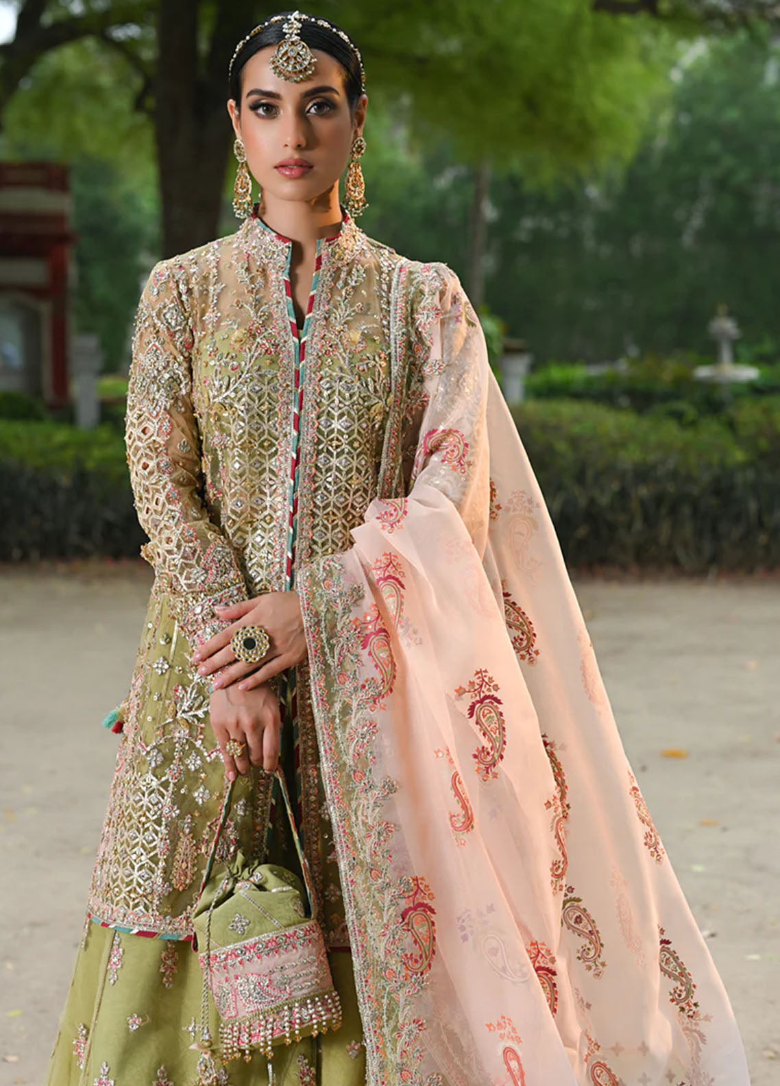 Singhar By Qalamkar Unstitched Wedding Formals Collection 2024 RF-07 Halena