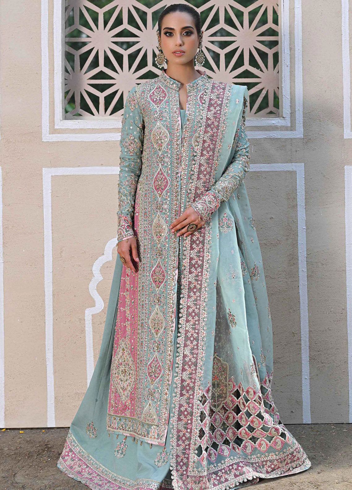 Singhar By Qalamkar Unstitched Wedding Formals Collection 2024 RF-05 Neva