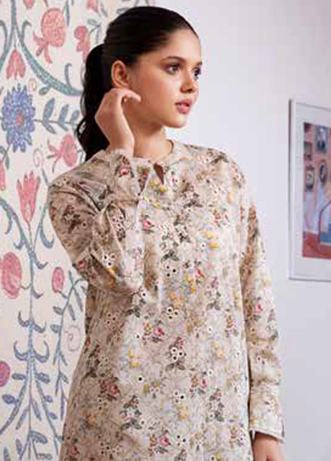 Sobia Nazir Basic Unstitched Lawn Summer Collection 2024 1A