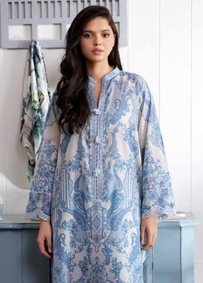Sobia Nazir Basic Unstitched Lawn Summer Collection 2024 3A