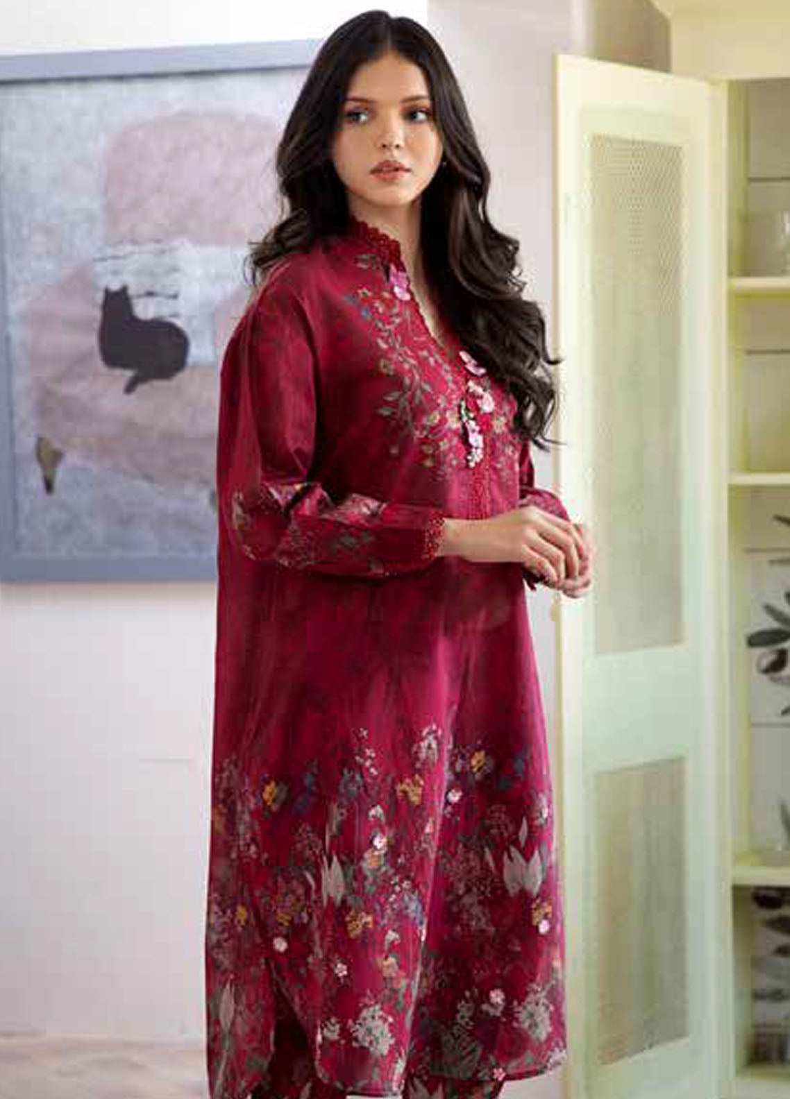 Sobia Nazir Basic Unstitched Lawn Summer Collection 2024 5A