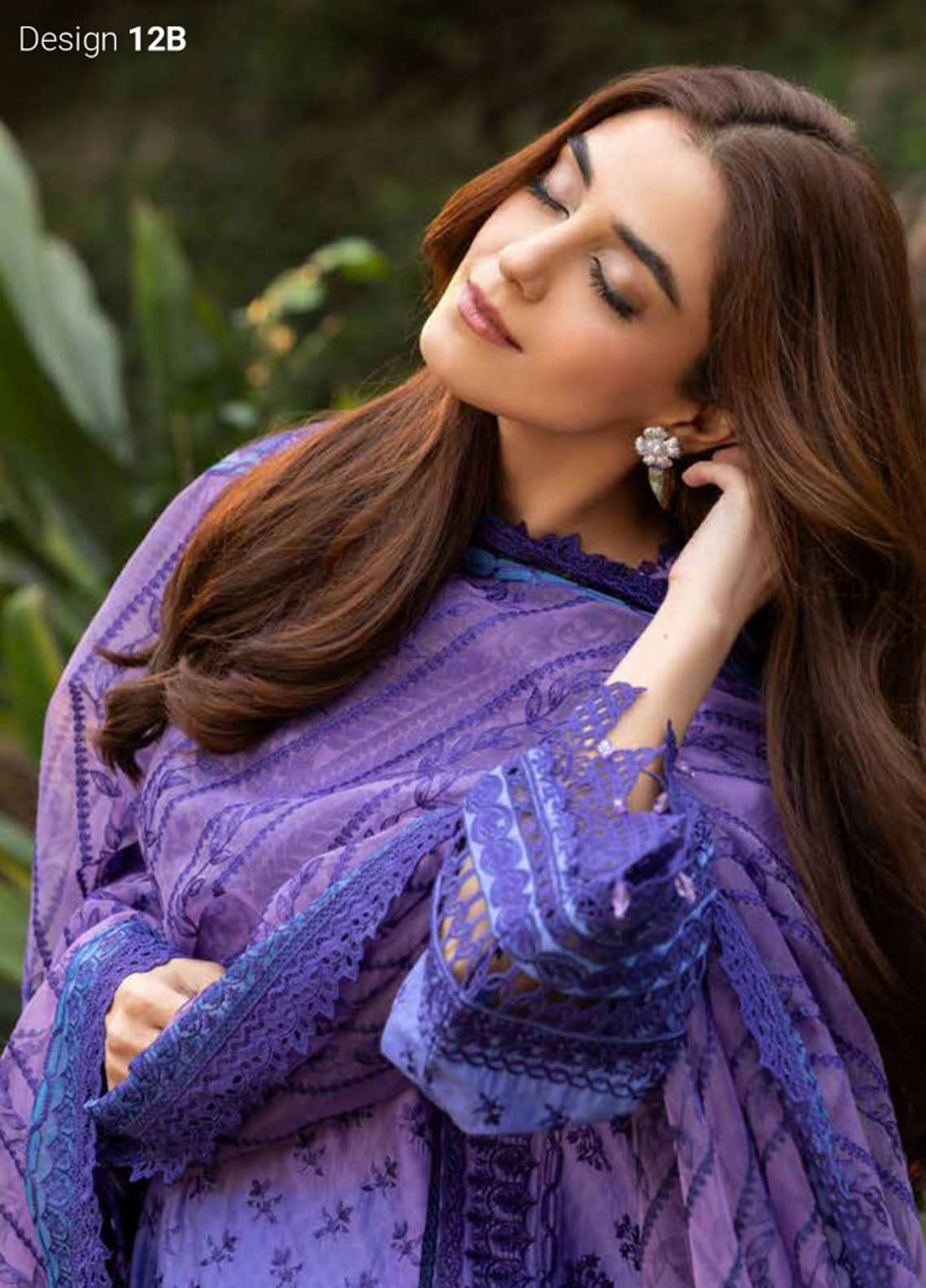 Sobia Nazir Embroidered Lawn Suit Unstitched 3 Piece D-12B