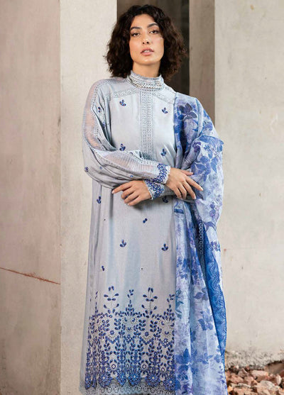 Sobia Nazir Embroidered Suits Unstitched 3 Piece SN24FE D-06 A - Fall Winter Collection