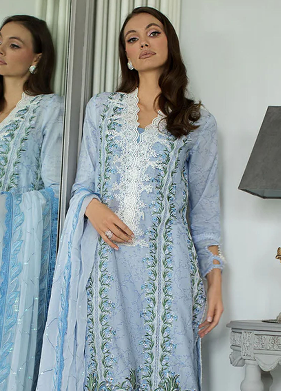 Sobia Nazir Luxury Lawn Collection 2024 13A