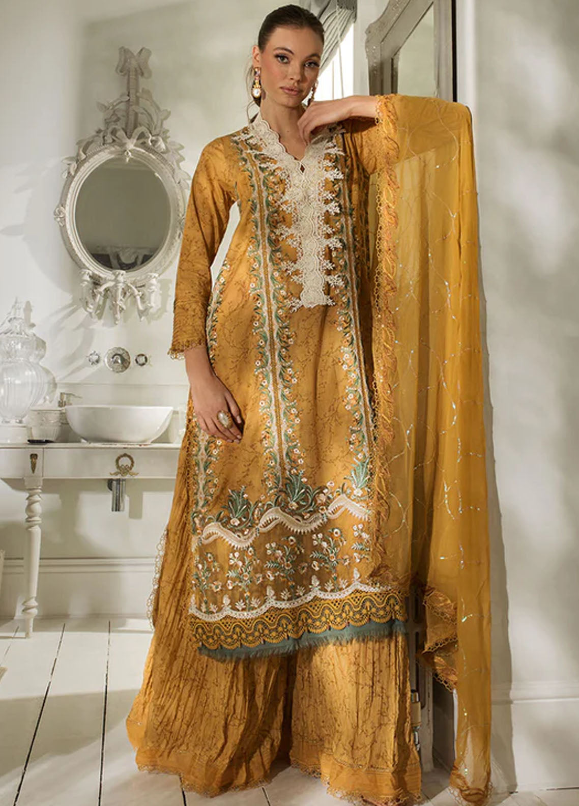 Sobia Nazir Luxury Lawn Collection 2024 13B