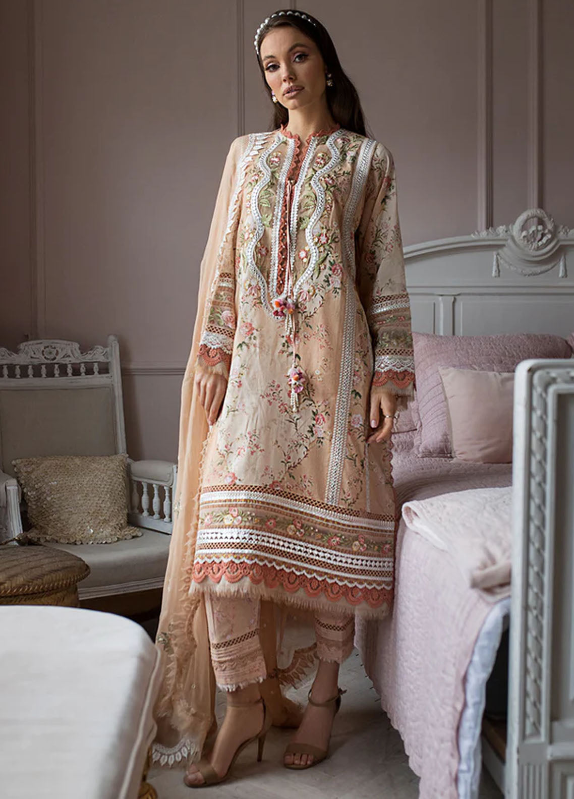 Sobia Nazir Luxury Lawn Collection 2024 14B