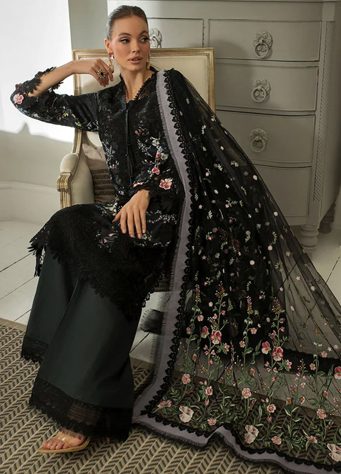 Sobia Nazir Luxury Lawn Collection 2024 15A