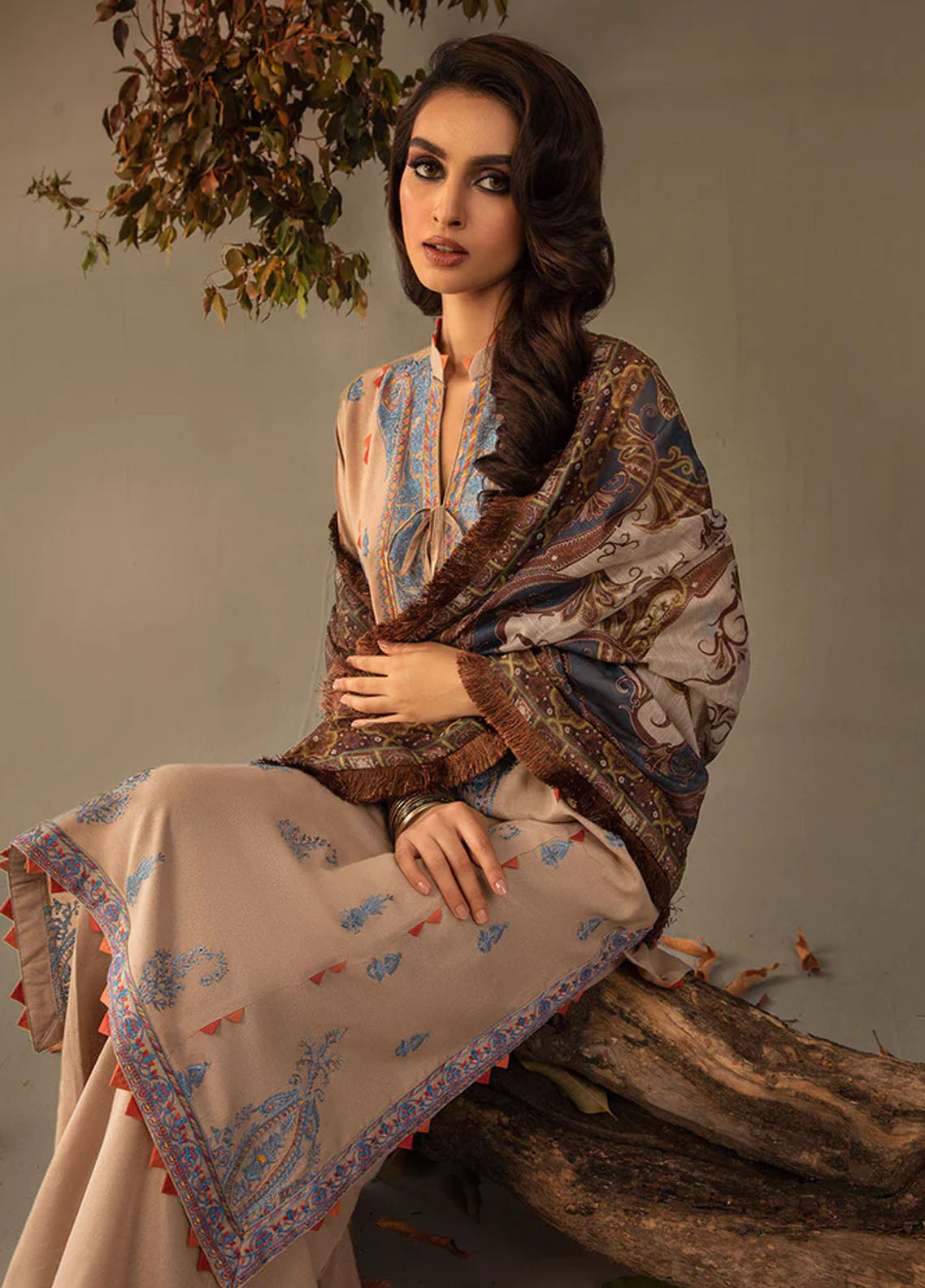 Sobia Nazir Unstitched Autumn Winter Collection 2023 3B