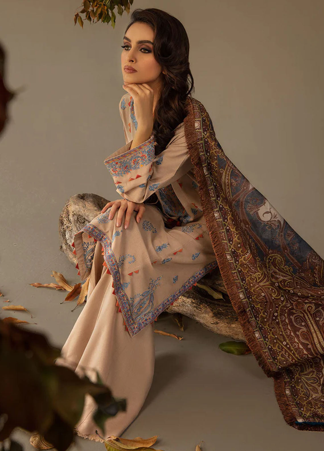Sobia Nazir Unstitched Autumn Winter Collection 2023 3B