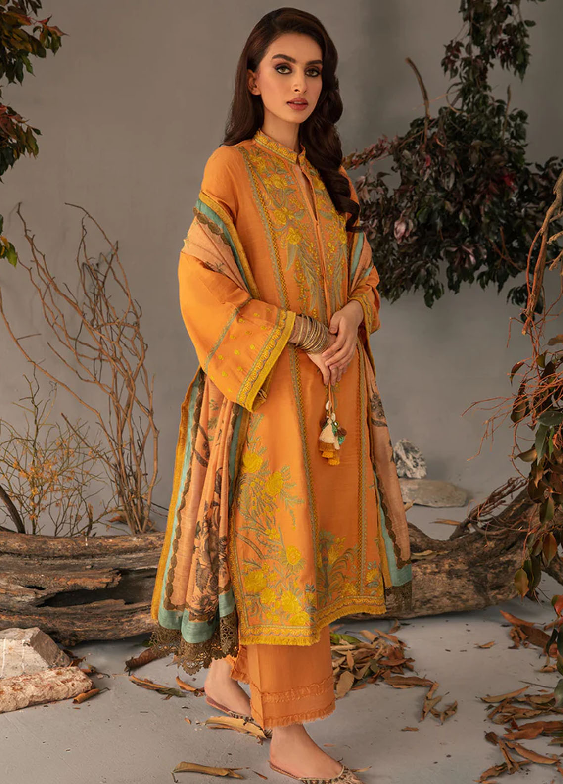 Sobia Nazir Unstitched Autumn Winter Collection 2023 4B