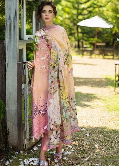 Solace Ombre by Mushq Chikankari Lawn Suit Unstitched 3 Piece D-04 Risate