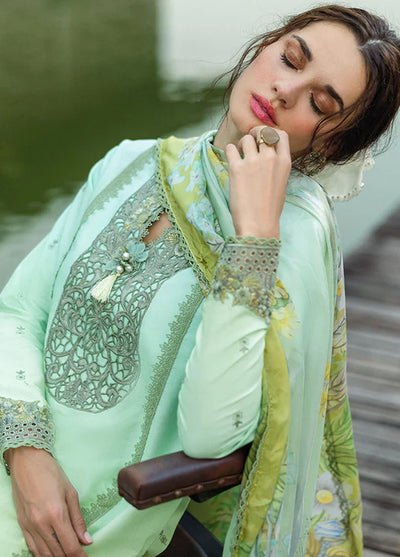 Solace Ombre by Mushq Chikankari Lawn Suit Unstitched 3 Piece D-07 Unione