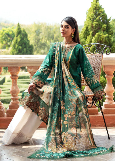 Springtime Ballet by Gulaal Luxury Lawn Collection 2024 Vol-1 D-01 Ayse