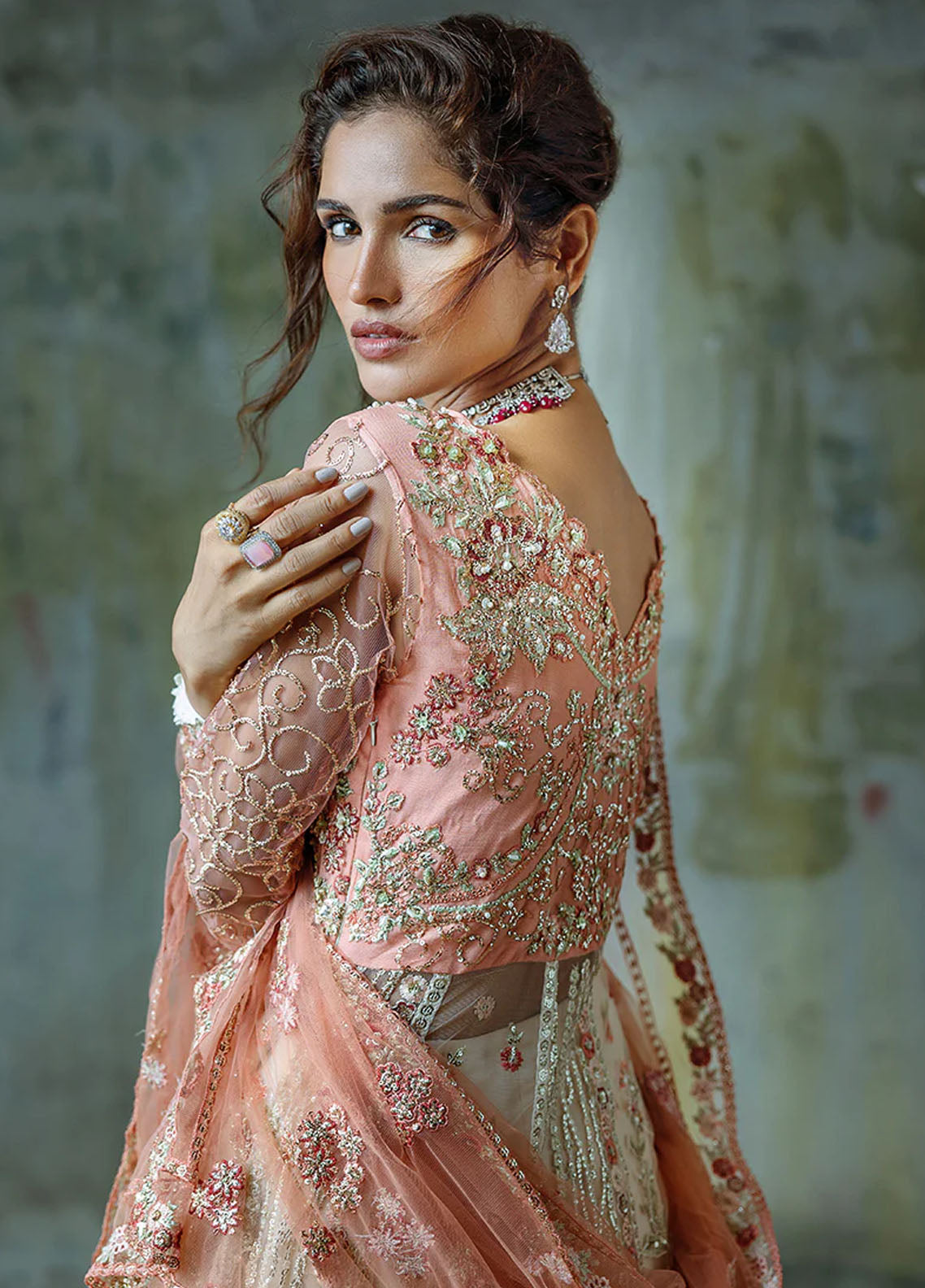 Stardust by Mushq Unstitched Wedding Collection 2024 MWD-01 Galaxy Gown