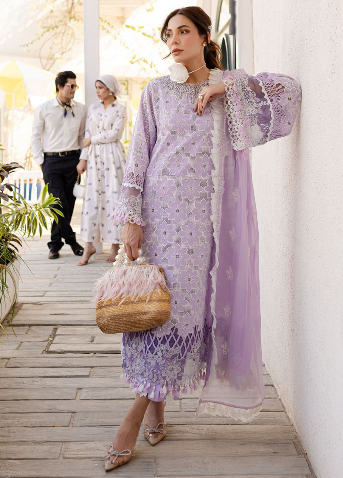 Monaco by Parishay Embroidered Lawn Suit Unstitched 3 Piece PR25ML MS-13