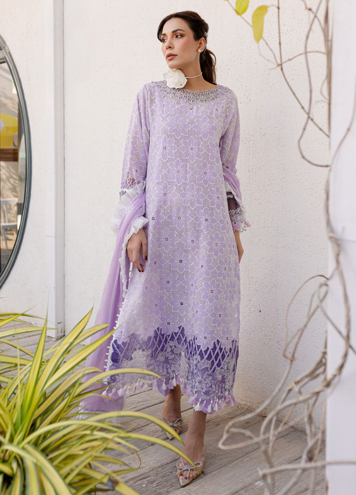 Monaco by Parishay Embroidered Lawn Suit Unstitched 3 Piece PR25ML MS-13