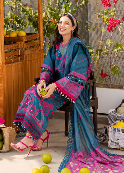 Monaco by Parishay Embroidered Lawn Suit Unstitched 3 Piece PR25ML MS-11